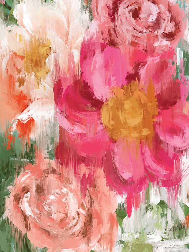 Abstract Peony art print by Cat Thurman Designs for $57.95 CAD
