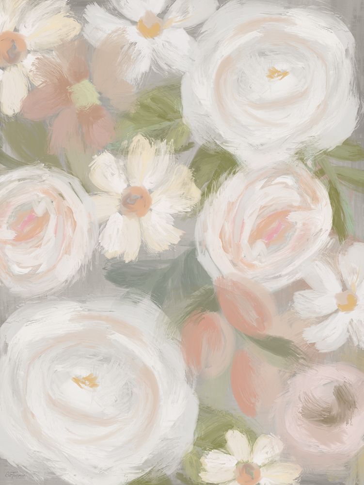 Meadow Fresh Blooms I art print by Cat Thurman Designs for $57.95 CAD
