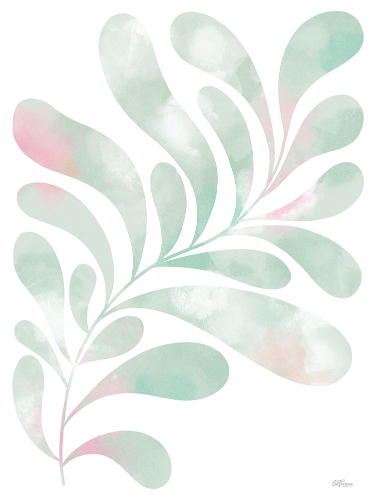 Mint Eucalyptus 1 art print by Cat Thurman Designs for $57.95 CAD