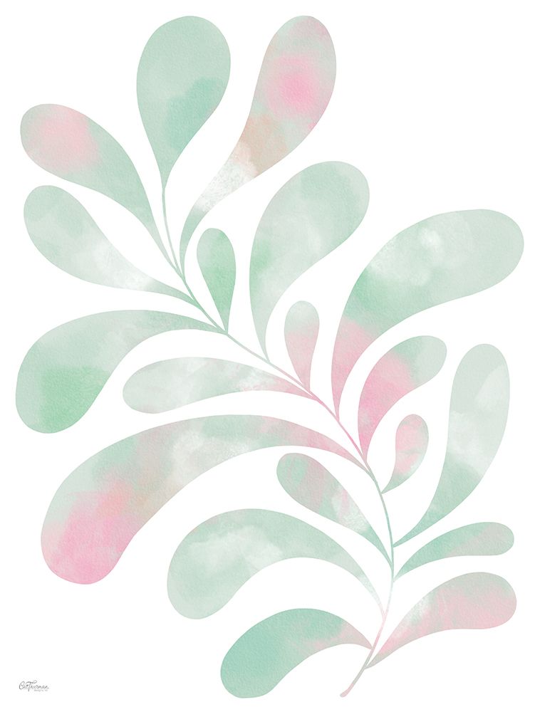 Mint Eucalyptus 2 art print by Cat Thurman Designs for $57.95 CAD