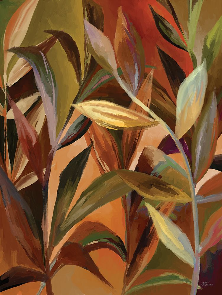 Loose Leaves art print by Cat Thurman Designs for $57.95 CAD