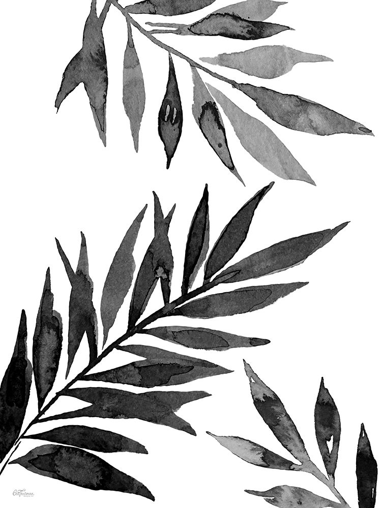 Watercolor Leaves I art print by Cat Thurman Designs for $57.95 CAD