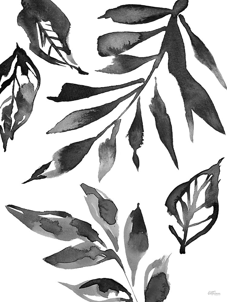Watercolor Leaves III art print by Cat Thurman Designs for $57.95 CAD