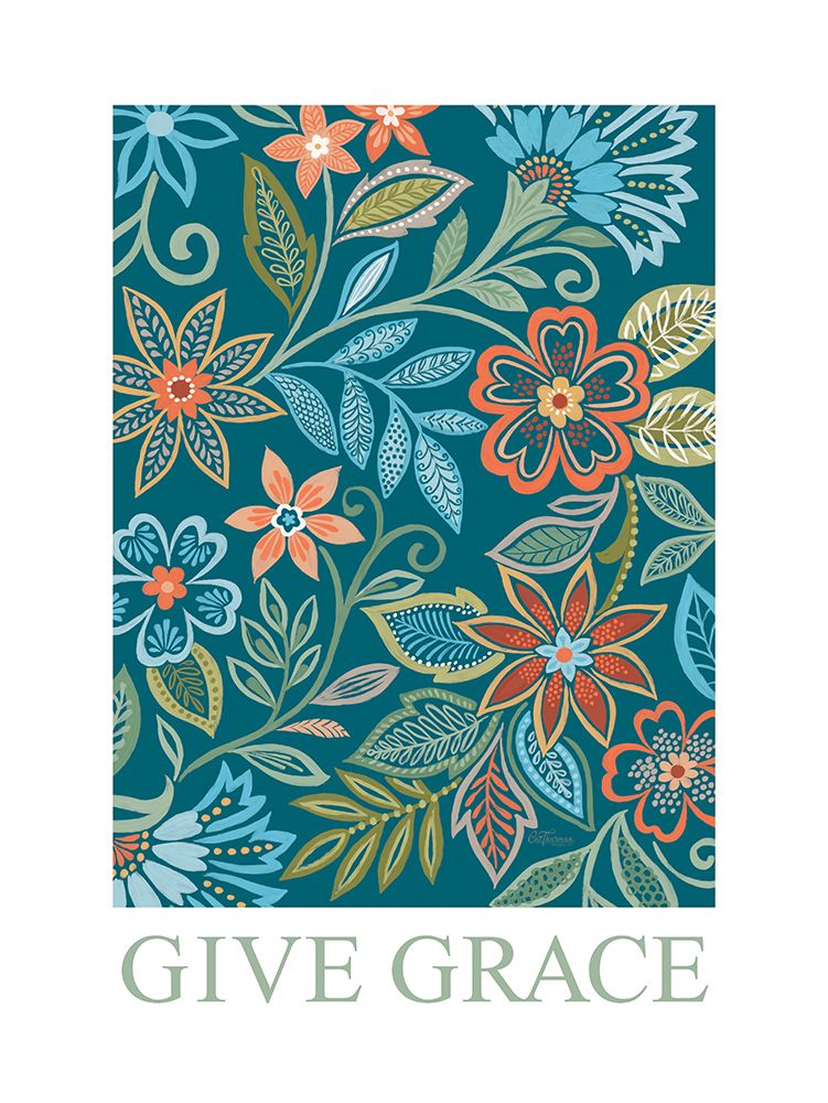 Give Grace art print by Cat Thurman Designs for $57.95 CAD