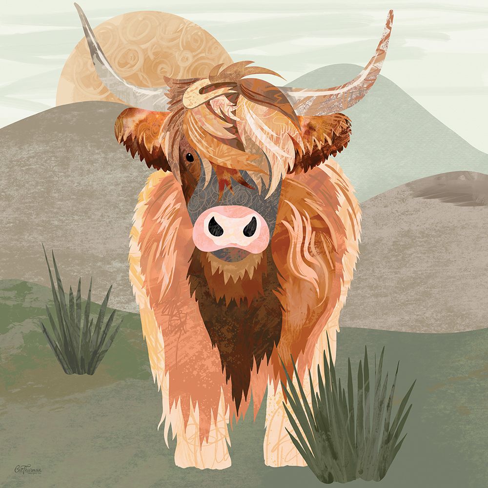 Rusty Ringlets art print by Cat Thurman Designs for $57.95 CAD