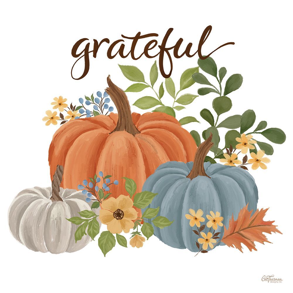 Grateful art print by Cat Thurman Designs for $57.95 CAD