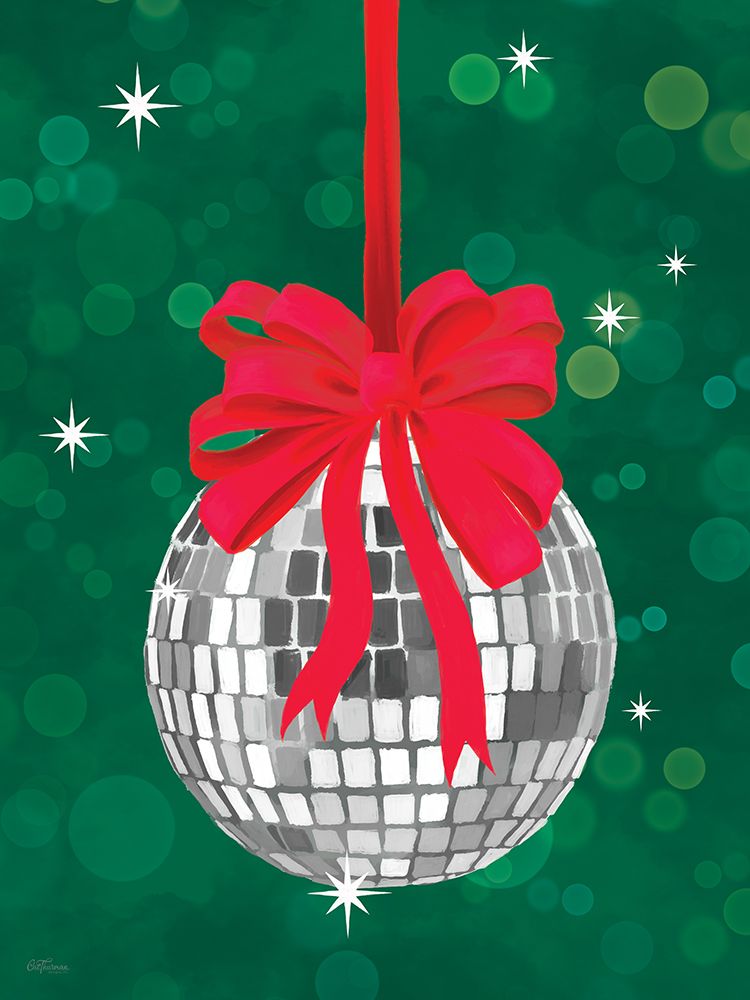 Disco Ball Ornament art print by Cat Thurman Designs for $57.95 CAD