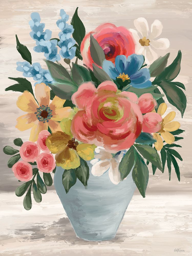 Just Because Flowers art print by Cat Thurman Designs for $57.95 CAD