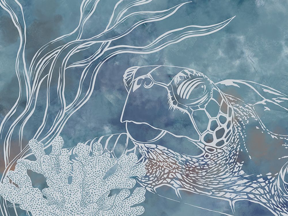 Underwater Harmony art print by Cat Thurman Designs for $57.95 CAD
