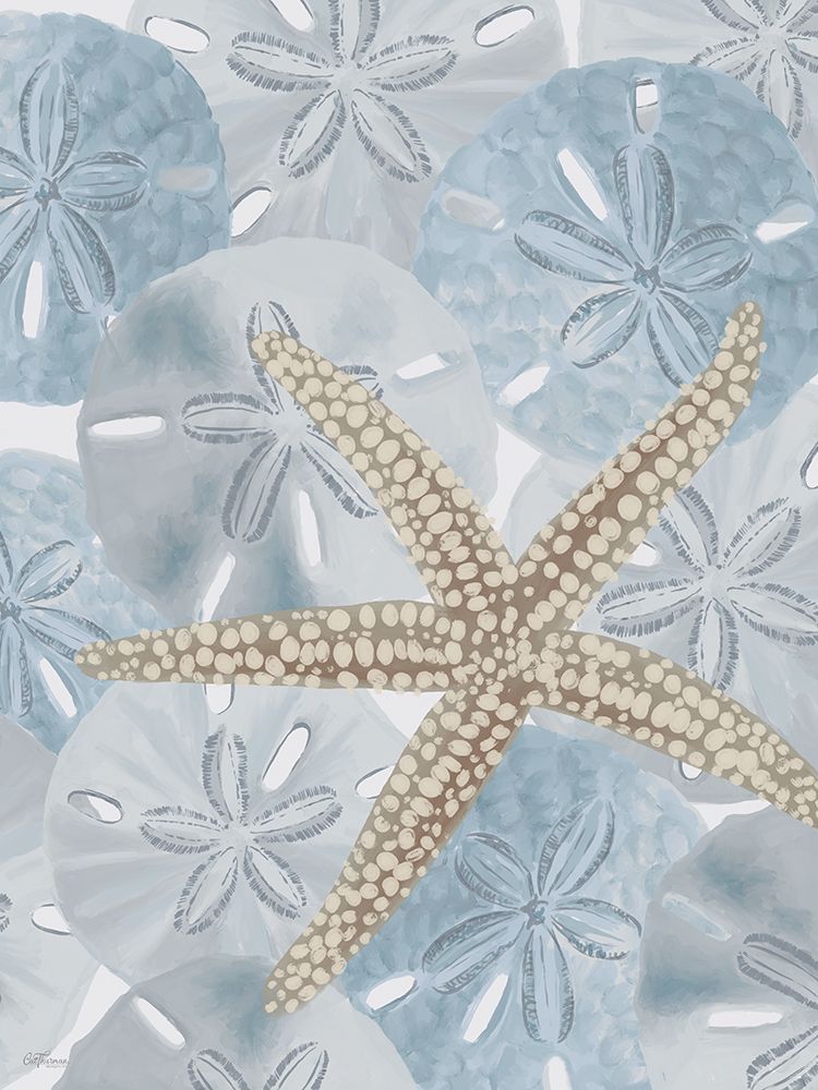Ocean Floor Duo art print by Cat Thurman Designs for $57.95 CAD