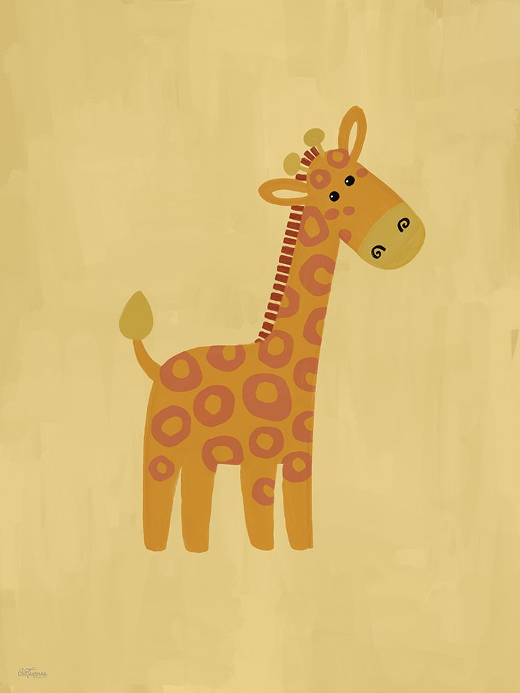 Little Giraffe art print by Cat Thurman Designs for $57.95 CAD