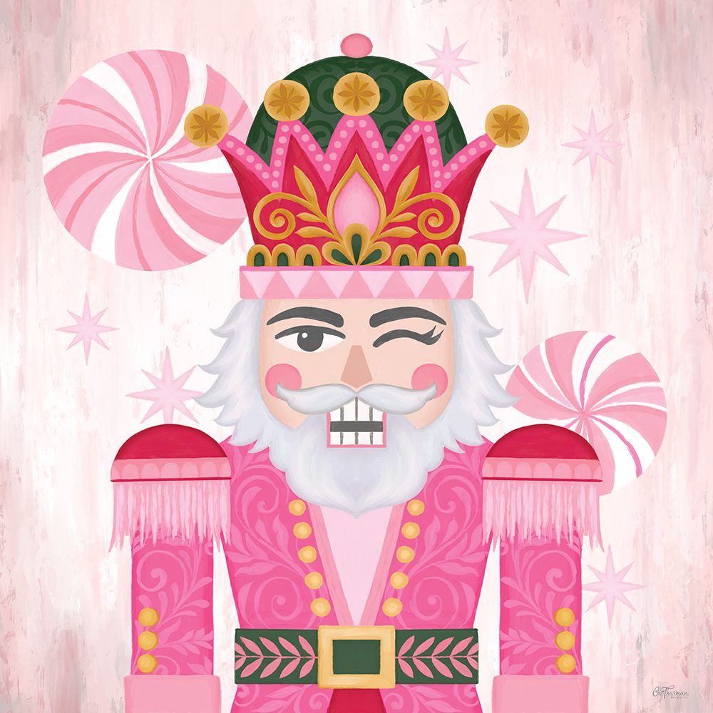 Pink Sugar Plum Nutcracker art print by Cat Thurman Designs for $57.95 CAD