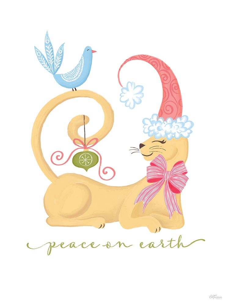 Peace on Earth art print by Cat Thurman Designs for $57.95 CAD
