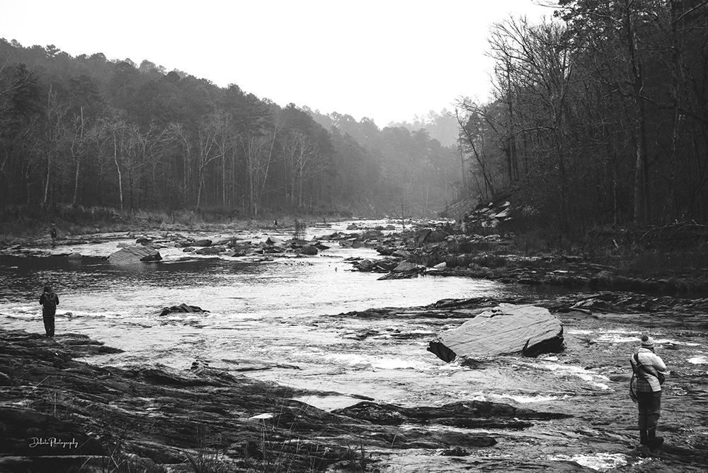 River Fishing art print by Dakota Diener for $57.95 CAD