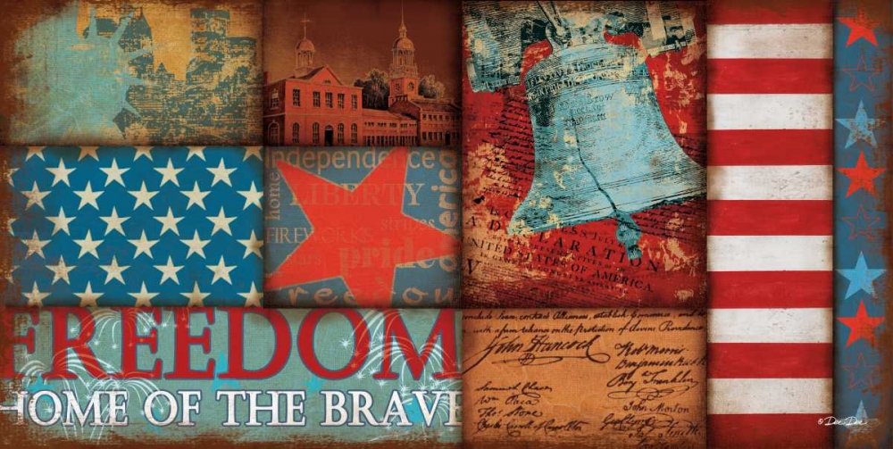 Freedom art print by Dee Dee for $57.95 CAD