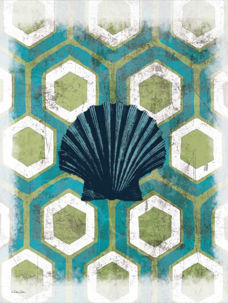 Coastal Patterns I art print by Dee Dee for $57.95 CAD