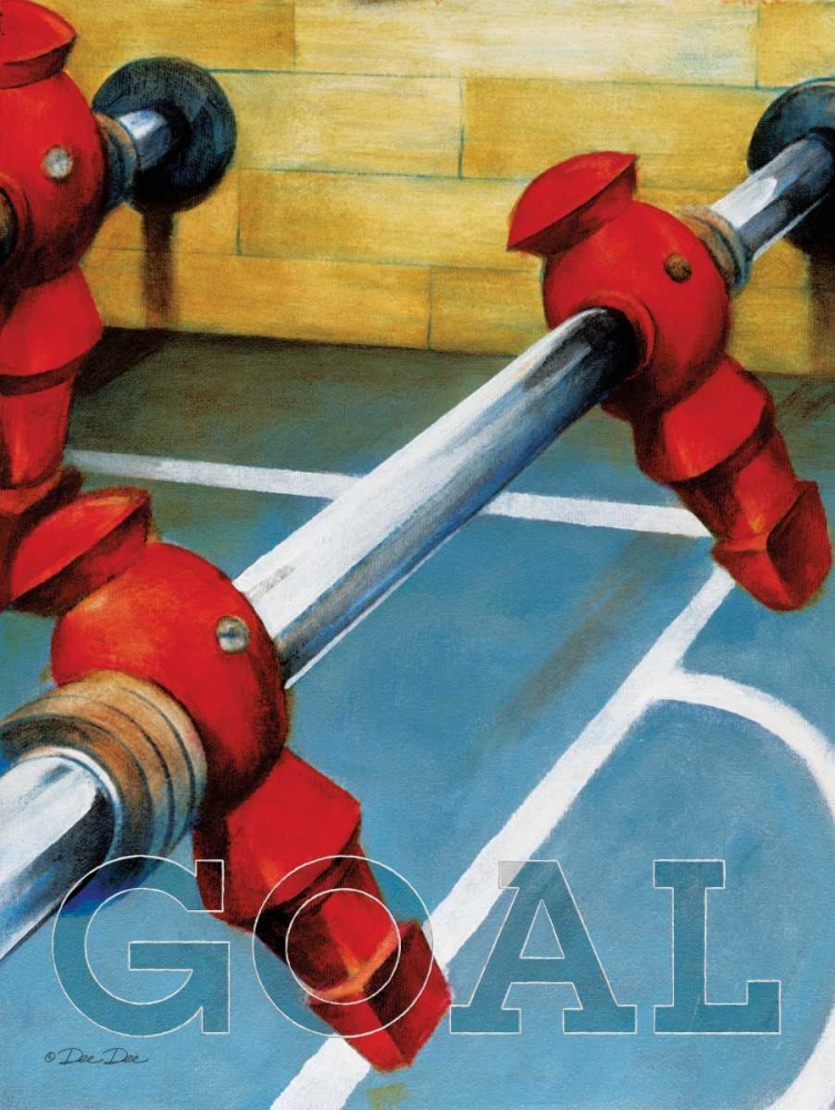 Goal art print by Dee Dee for $57.95 CAD