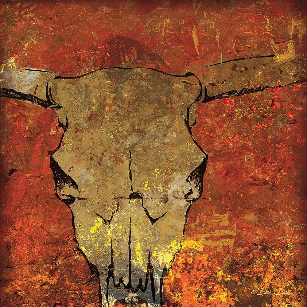 Skull art print by Dee Dee for $57.95 CAD