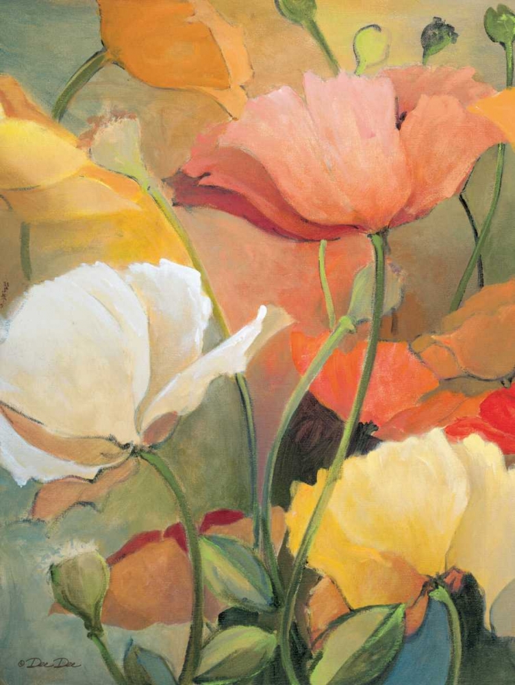 Spring Blooms I art print by Dee Dee for $57.95 CAD