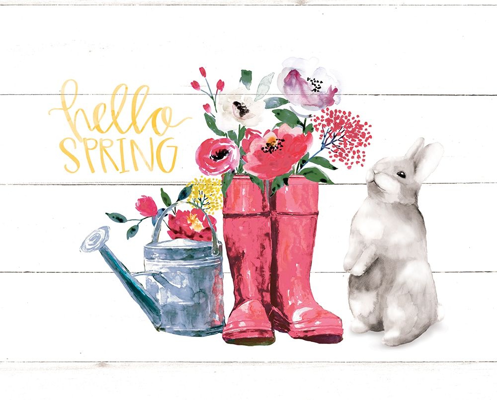 Hello Spring art print by Dogwood Portfolio for $57.95 CAD