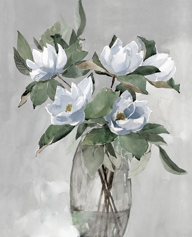 Floral in Gray art print by Dogwood Portfolio for $57.95 CAD