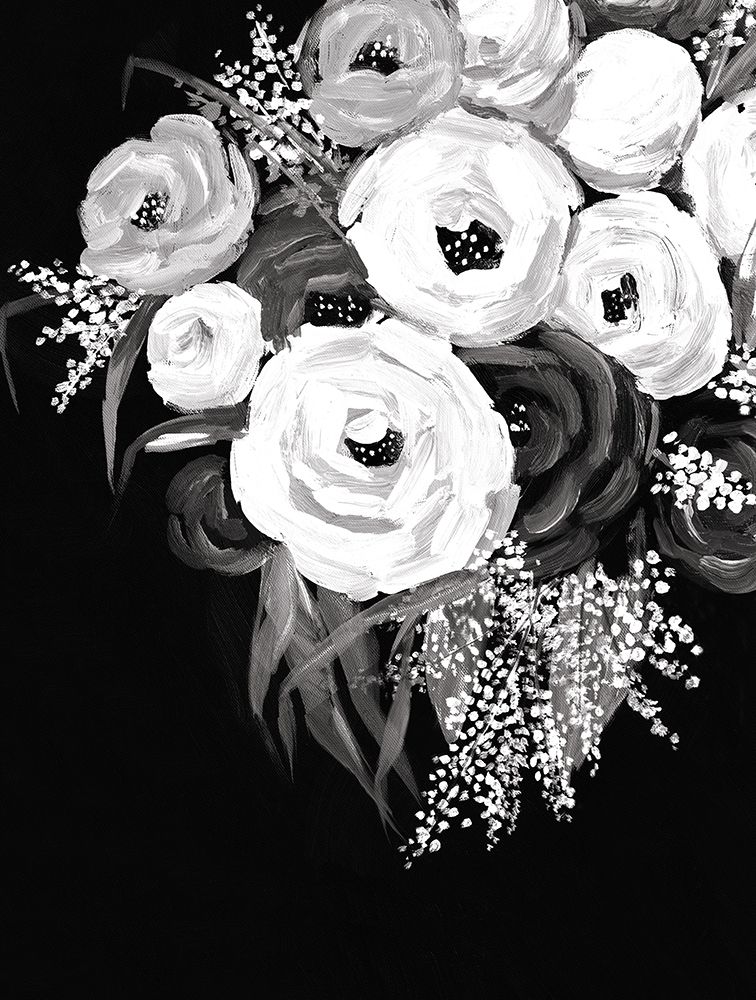 Black and White Floral art print by Dogwood Portfolio for $57.95 CAD