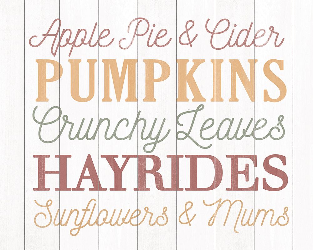 Fall Stuff art print by Dogwood Portfolio for $57.95 CAD