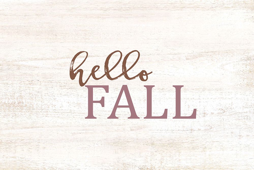 Hello Fall art print by Dogwood Portfolio for $57.95 CAD