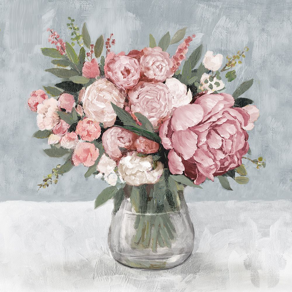 Pretty Pink Posies art print by Dogwood Portfolio for $57.95 CAD