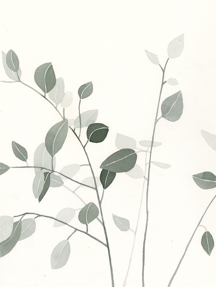 Sage Leaves II art print by Dogwood Portfolio for $57.95 CAD