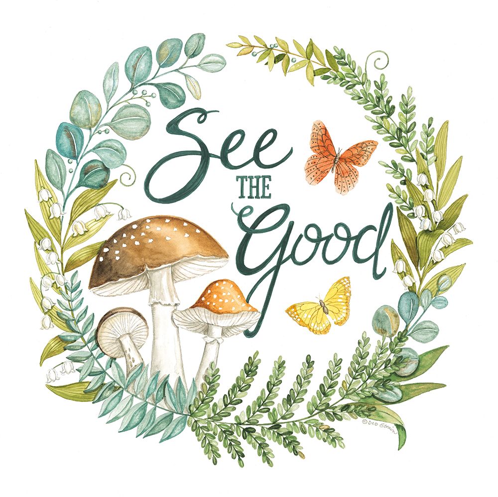 See the Good Mushrooms art print by Deb Strain for $57.95 CAD