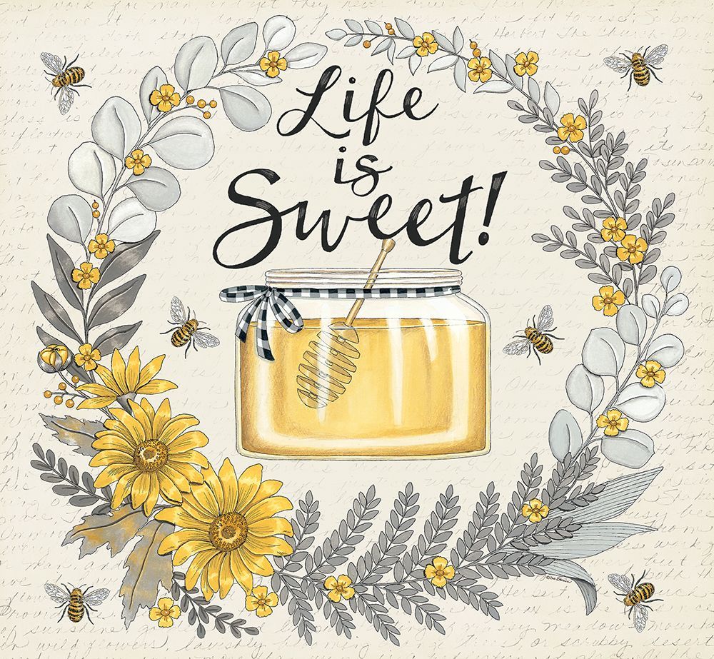 Life is Sweet art print by Deb Strain for $57.95 CAD