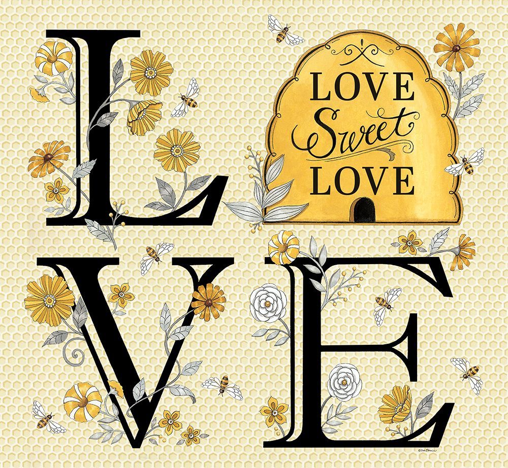 Love Sweet Love art print by Deb Strain for $57.95 CAD