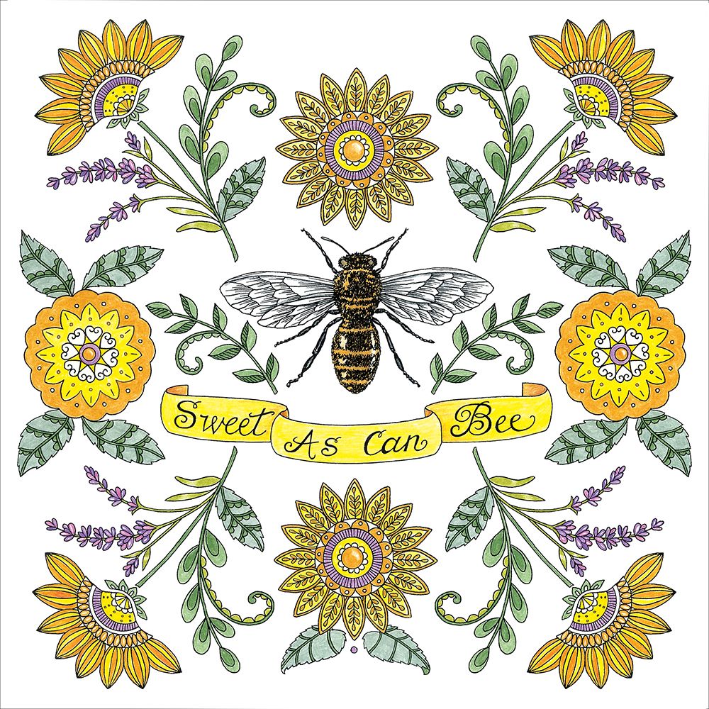 Sweet as can Bee art print by Deb Strain for $57.95 CAD
