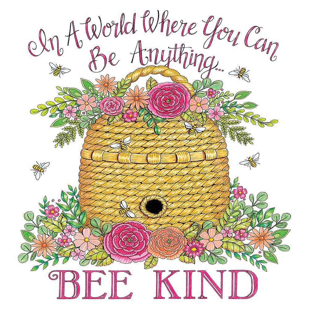 Bee Kind art print by Deb Strain for $57.95 CAD