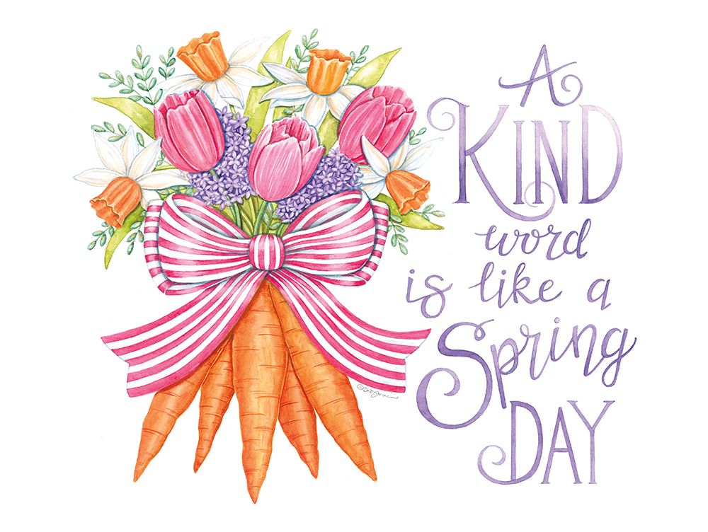 Carrot Bouquet art print by Deb Strain for $57.95 CAD