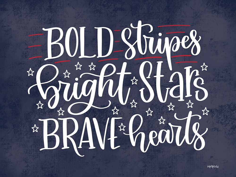 Bold, Bright and Brave art print by Imperfect Dust for $57.95 CAD
