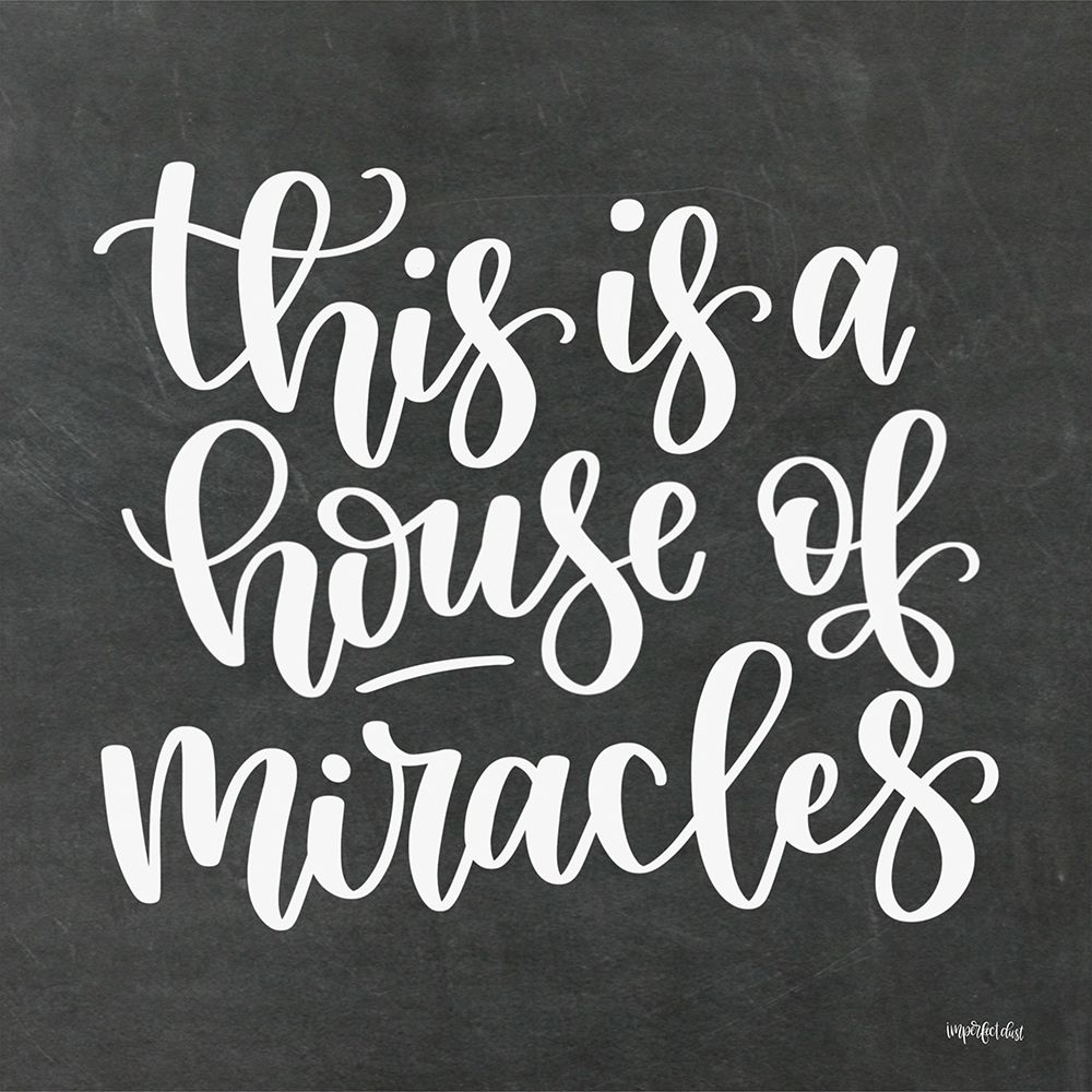 This is a House of Miracles art print by Imperfect Dust for $57.95 CAD