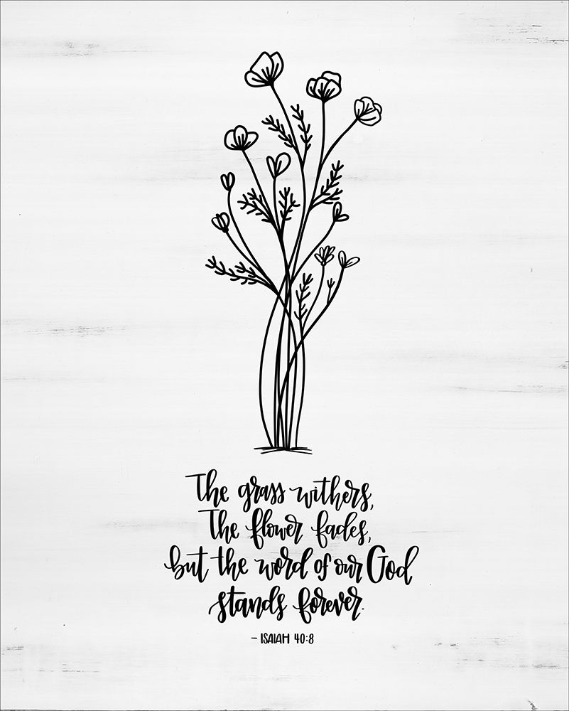 Word of Our God art print by Imperfect Dust for $57.95 CAD