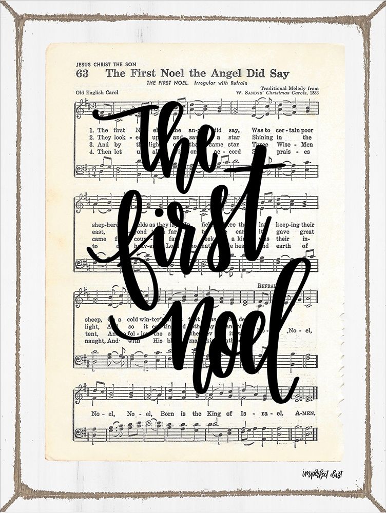 The First Noel art print by Imperfect Dust for $57.95 CAD
