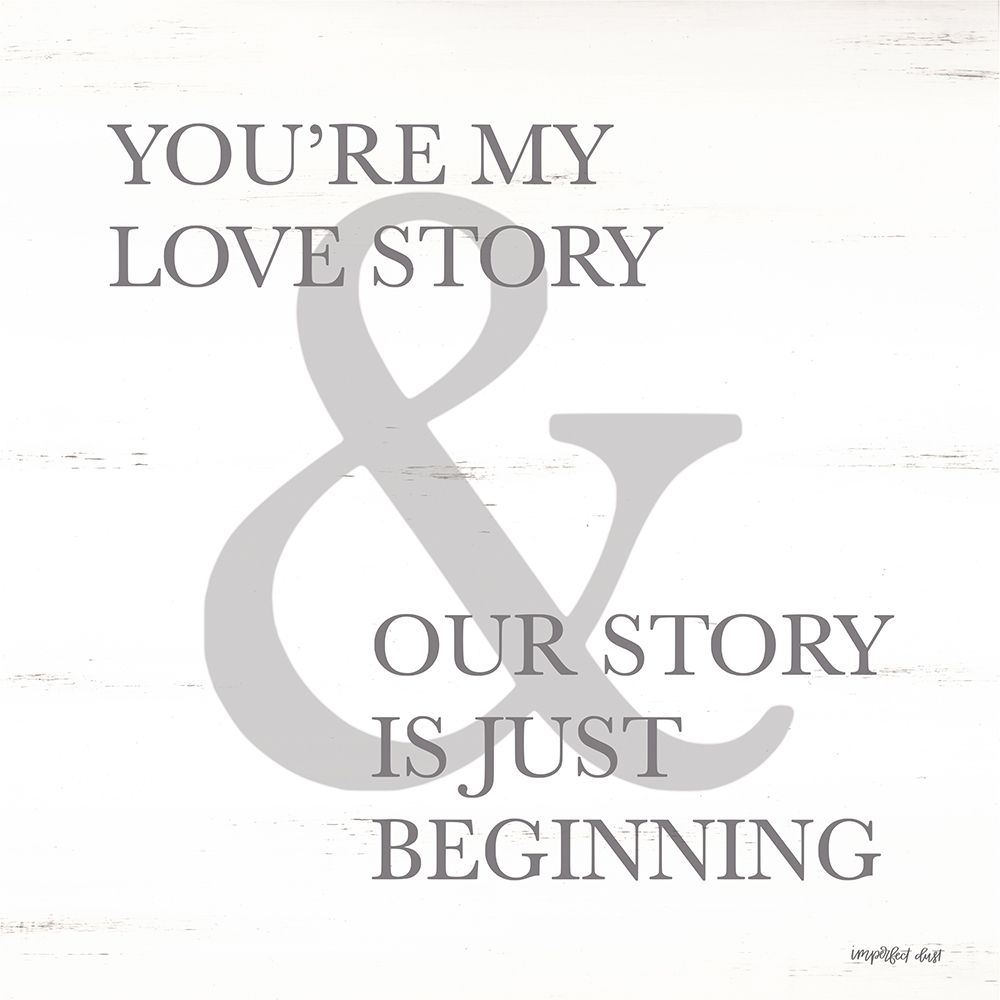 Love Story art print by Imperfect Dust for $57.95 CAD