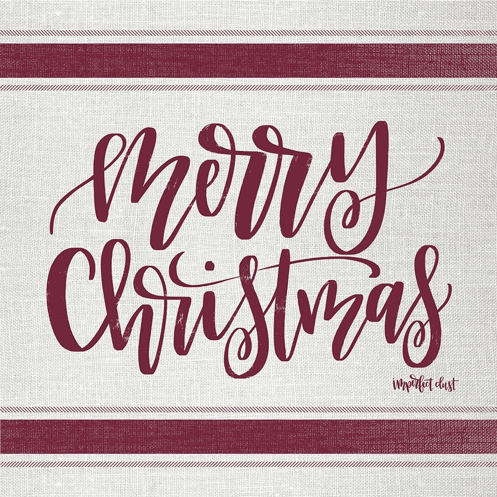 Merry Christmas art print by Imperfect Dust for $57.95 CAD