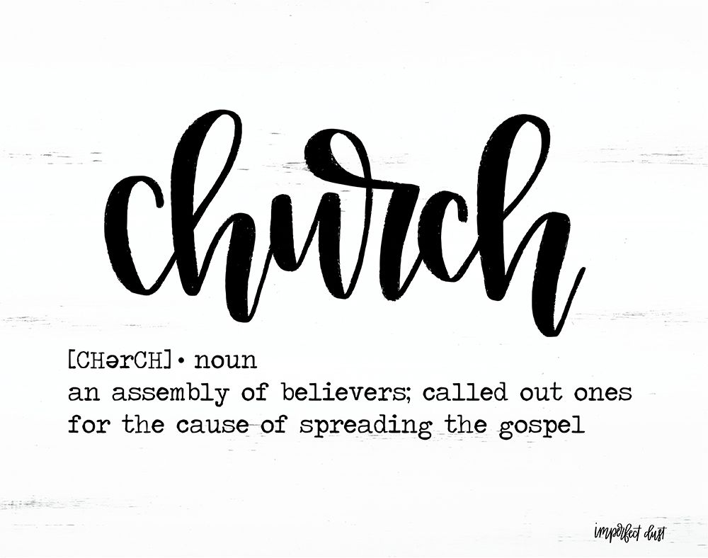 Church art print by Imperfect Dust for $57.95 CAD