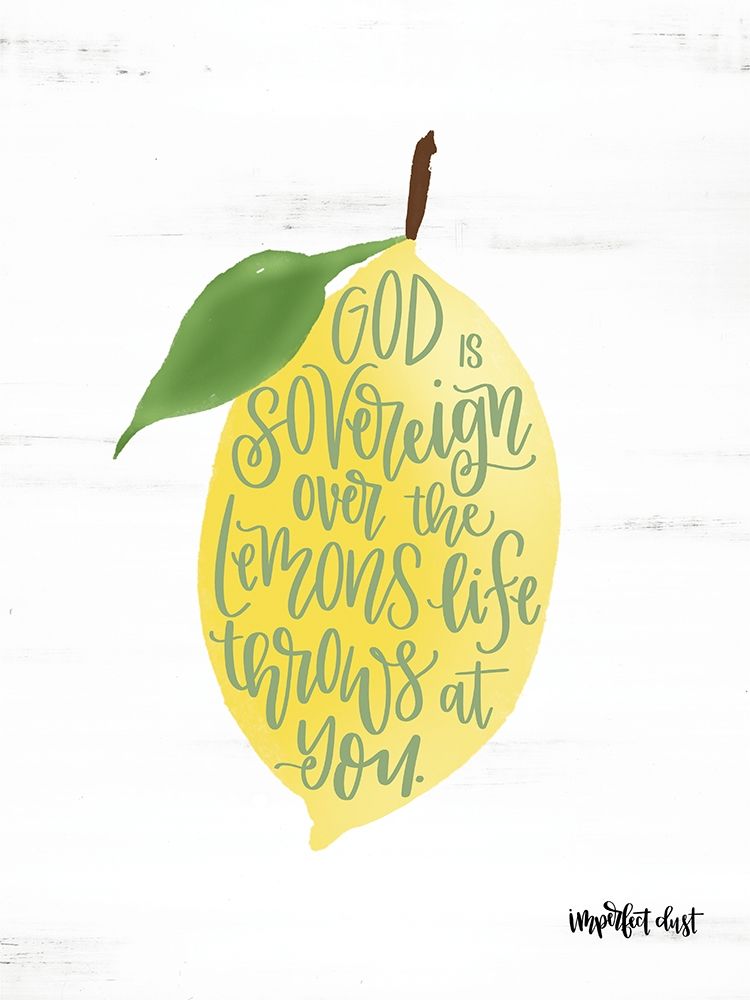 God is Sovereign art print by Imperfect Dust for $57.95 CAD