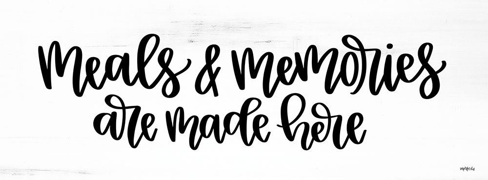 Meals + Memories art print by Imperfect Dust for $57.95 CAD