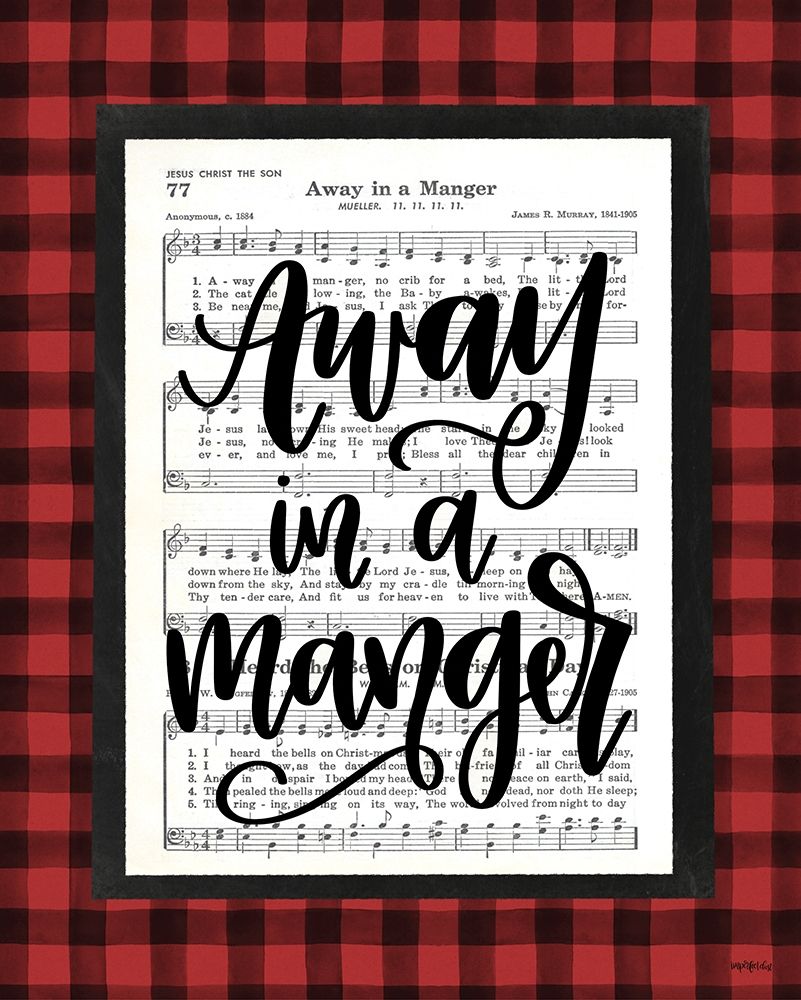 Away in a Manger art print by Imperfect Dust for $57.95 CAD