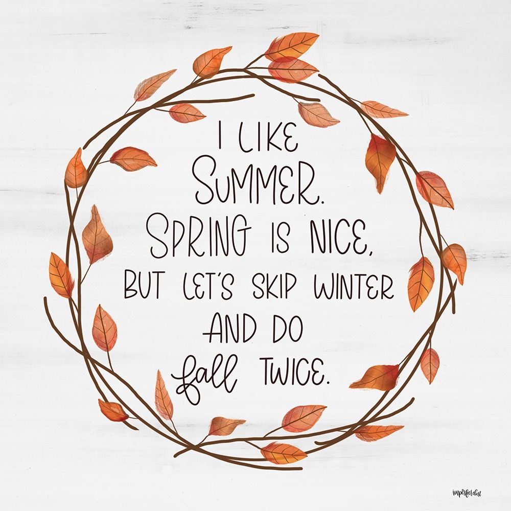 Fall Twice Wreath art print by Imperfect Dust for $57.95 CAD