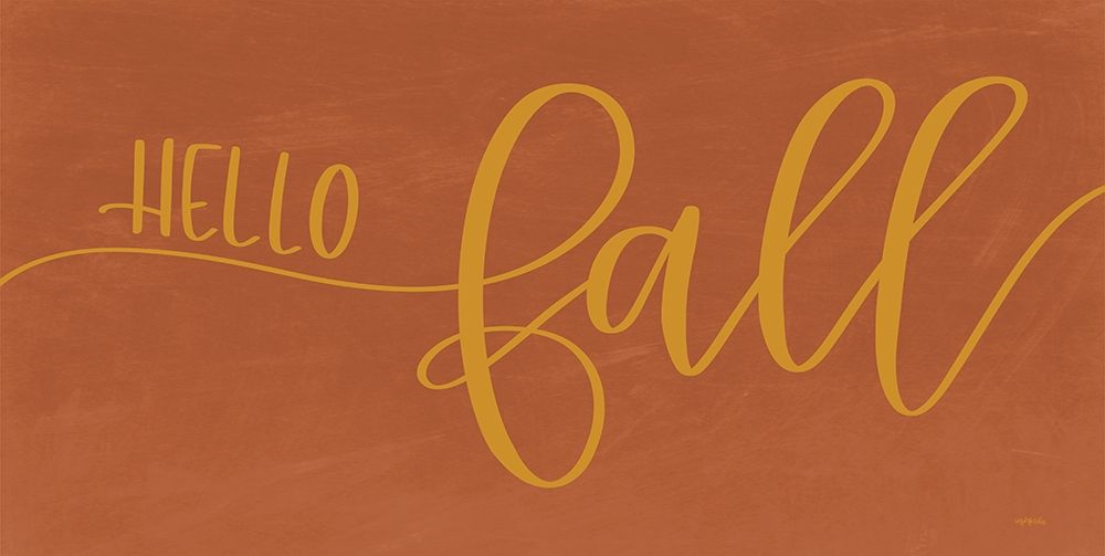 Hello Fall art print by Imperfect Dust for $57.95 CAD