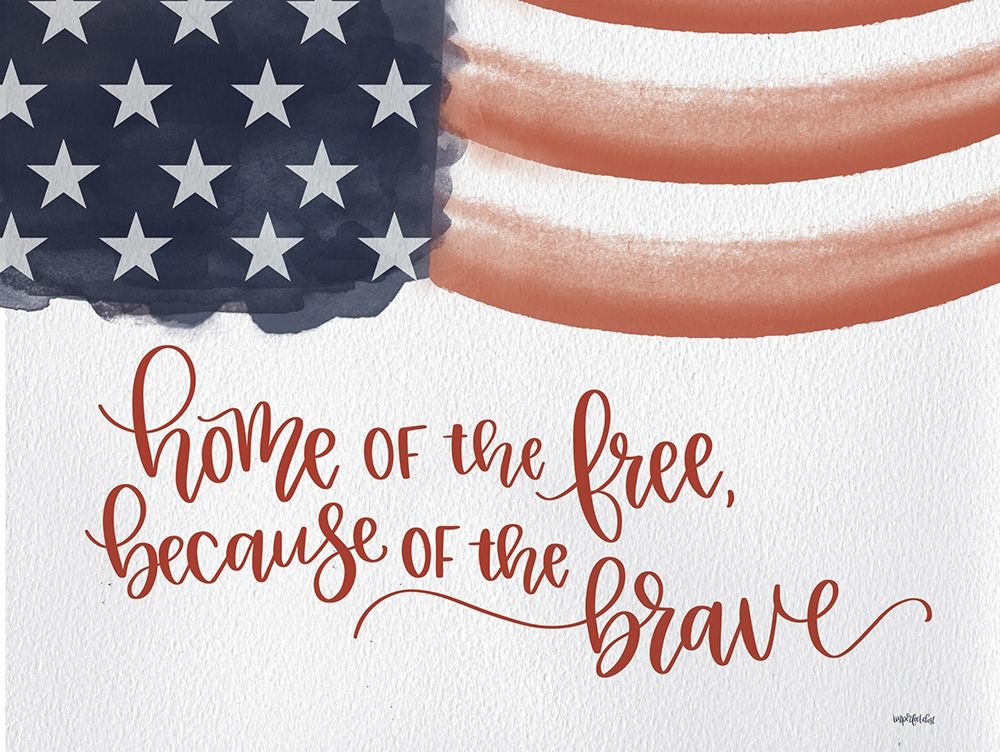 Home of the Free art print by Imperfect Dust for $57.95 CAD