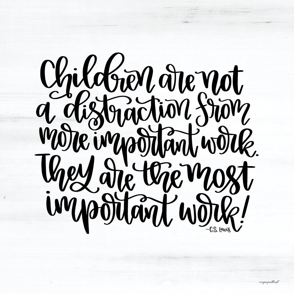 The Most Important Work art print by Imperfect Dust for $57.95 CAD